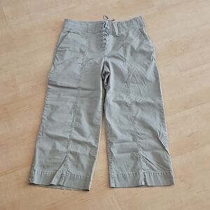 GAP, Vintage Cropped Wide Leg Pants, Size 14.